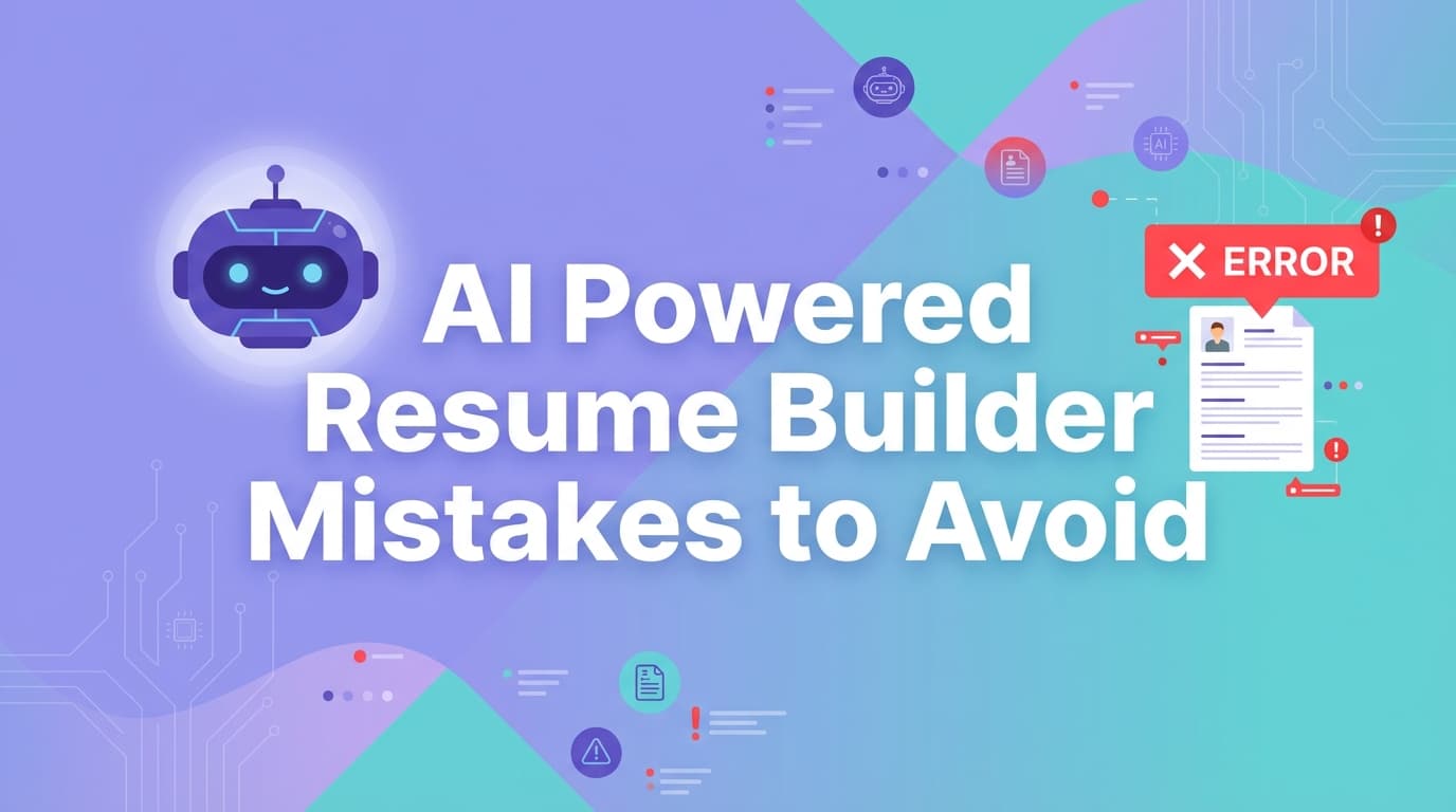 AI Powered Resume Builder Mistakes to Avoid: Complete Guide for 2026 (With a Trust‑But‑Verify Workflow)