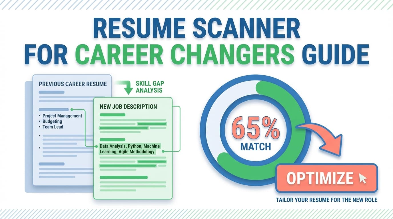 resume scanner for career changers guide