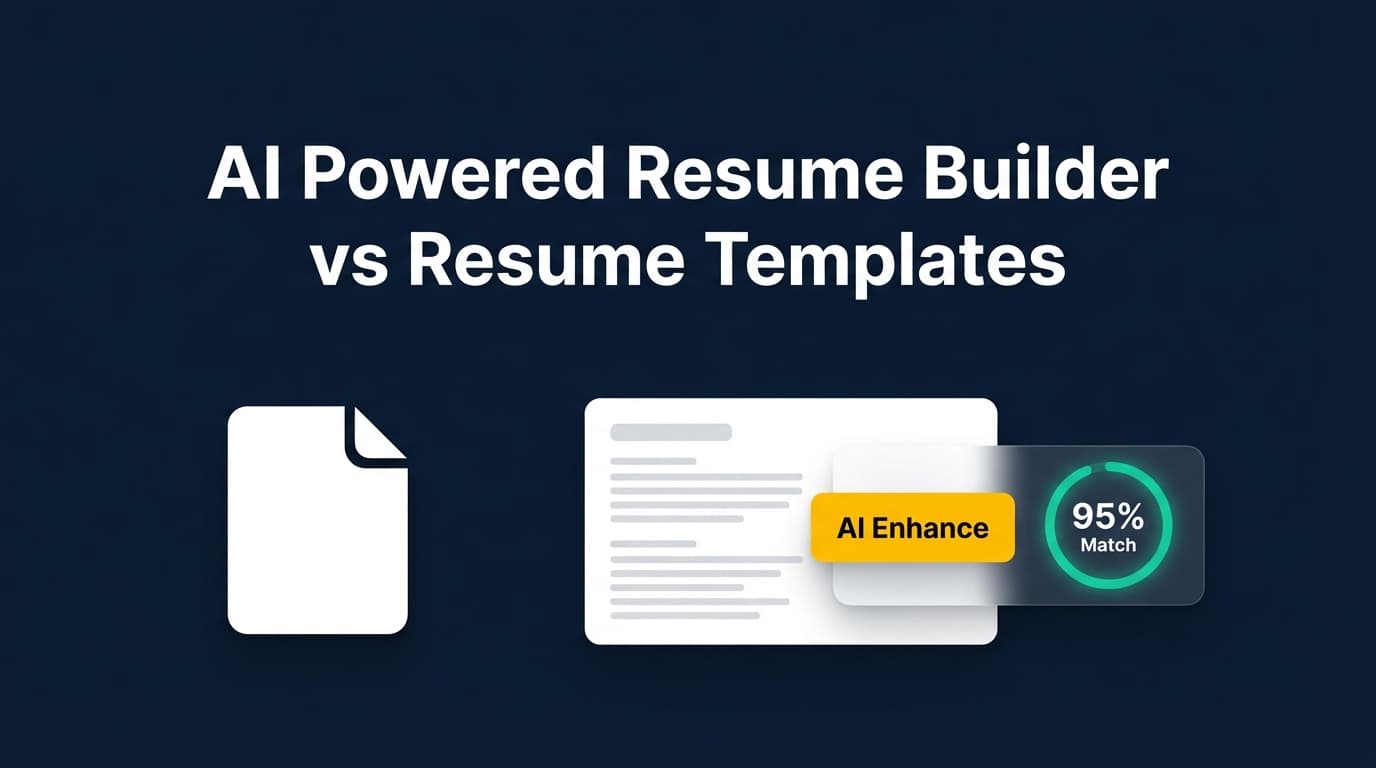 JobShinobi vs Resume Templates (2026): Honest Comparison