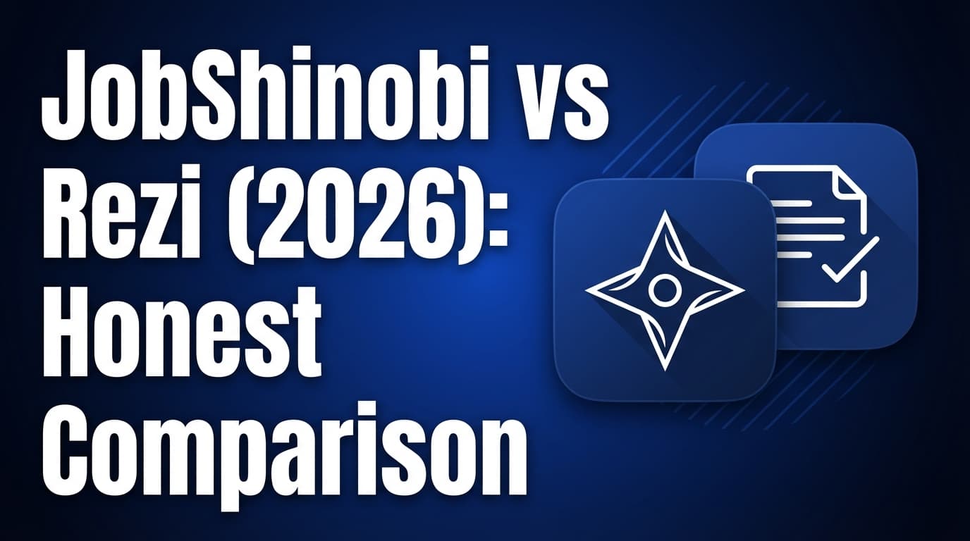 JobShinobi vs Rezi (2026): Honest Comparison