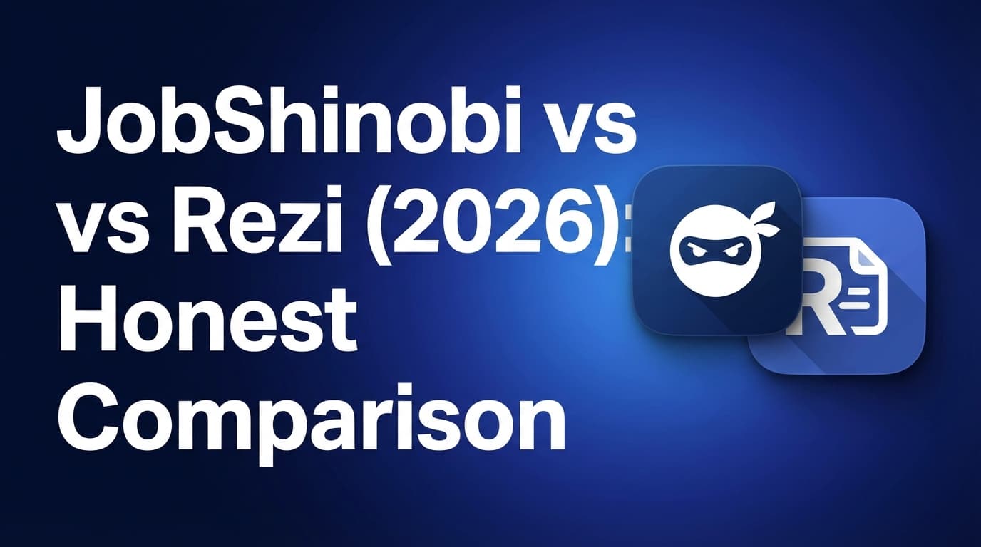JobShinobi vs Rezi (2026): Honest Comparison