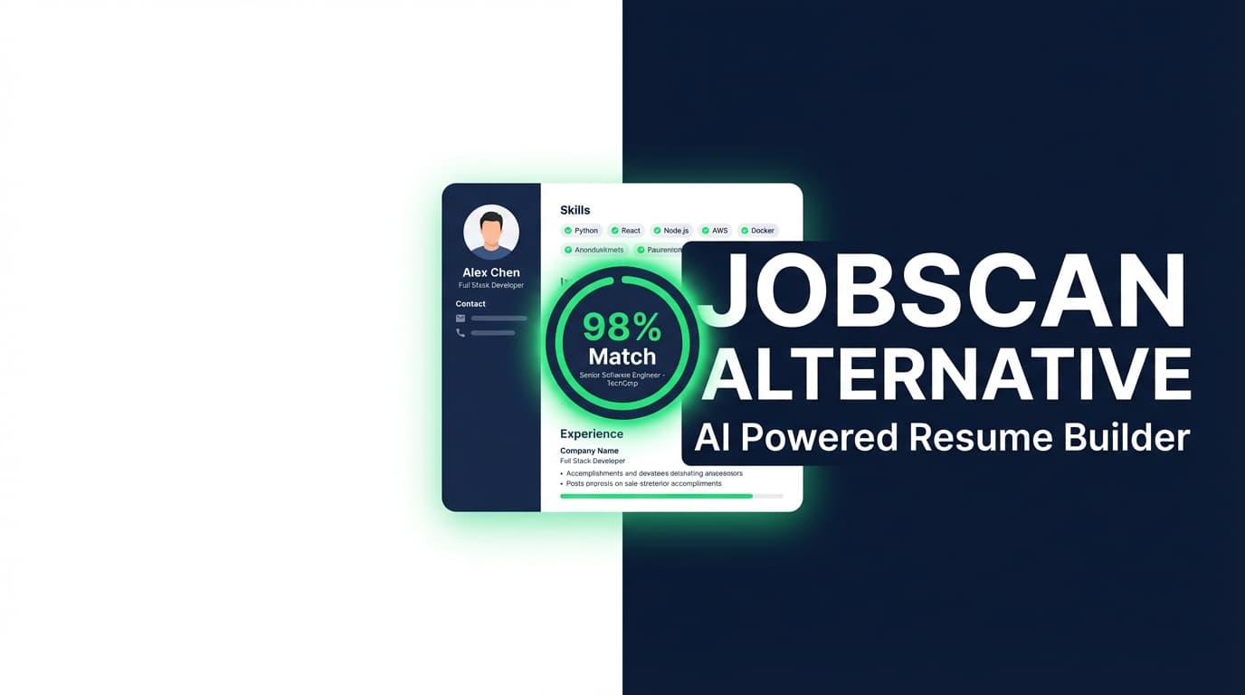 jobscan alternative ai powered resume builder