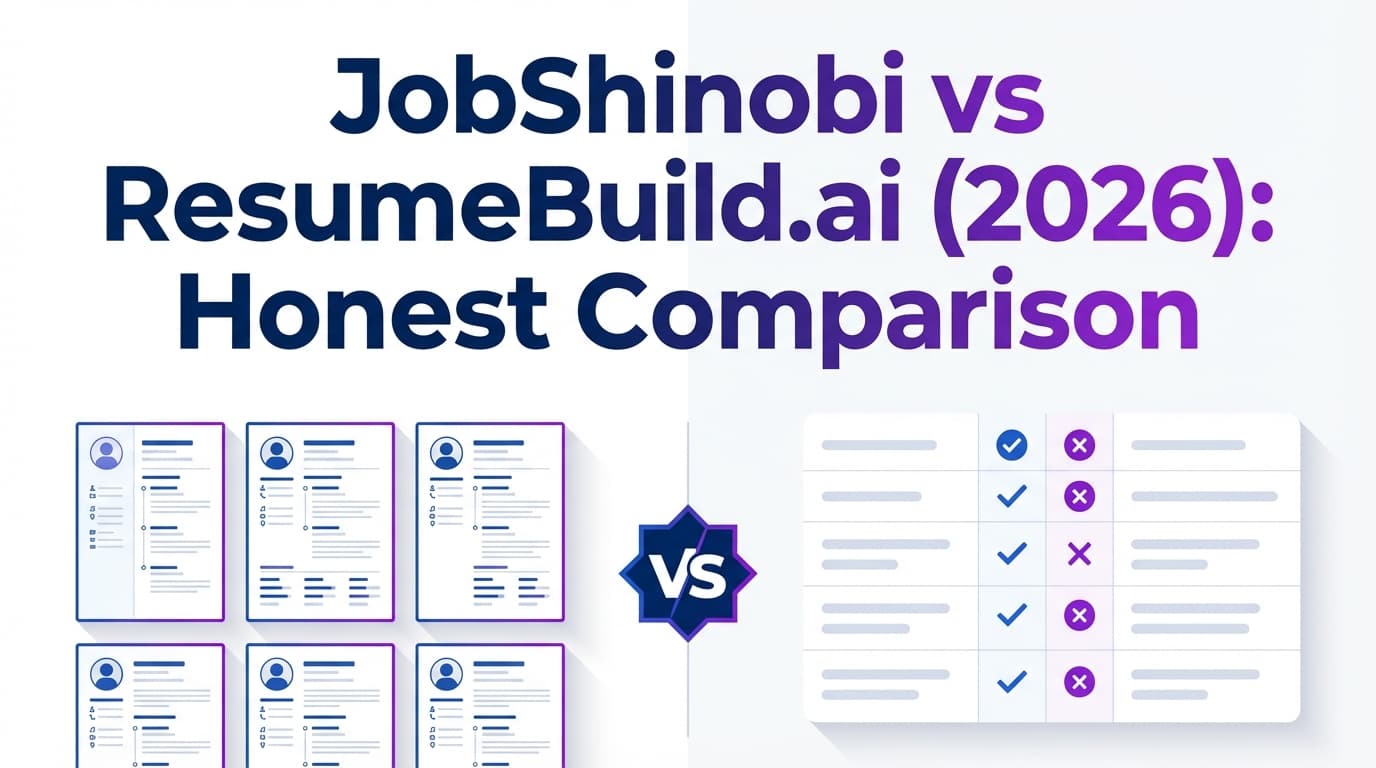 JobShinobi vs ResumeBuild.ai (2026): Honest Comparison