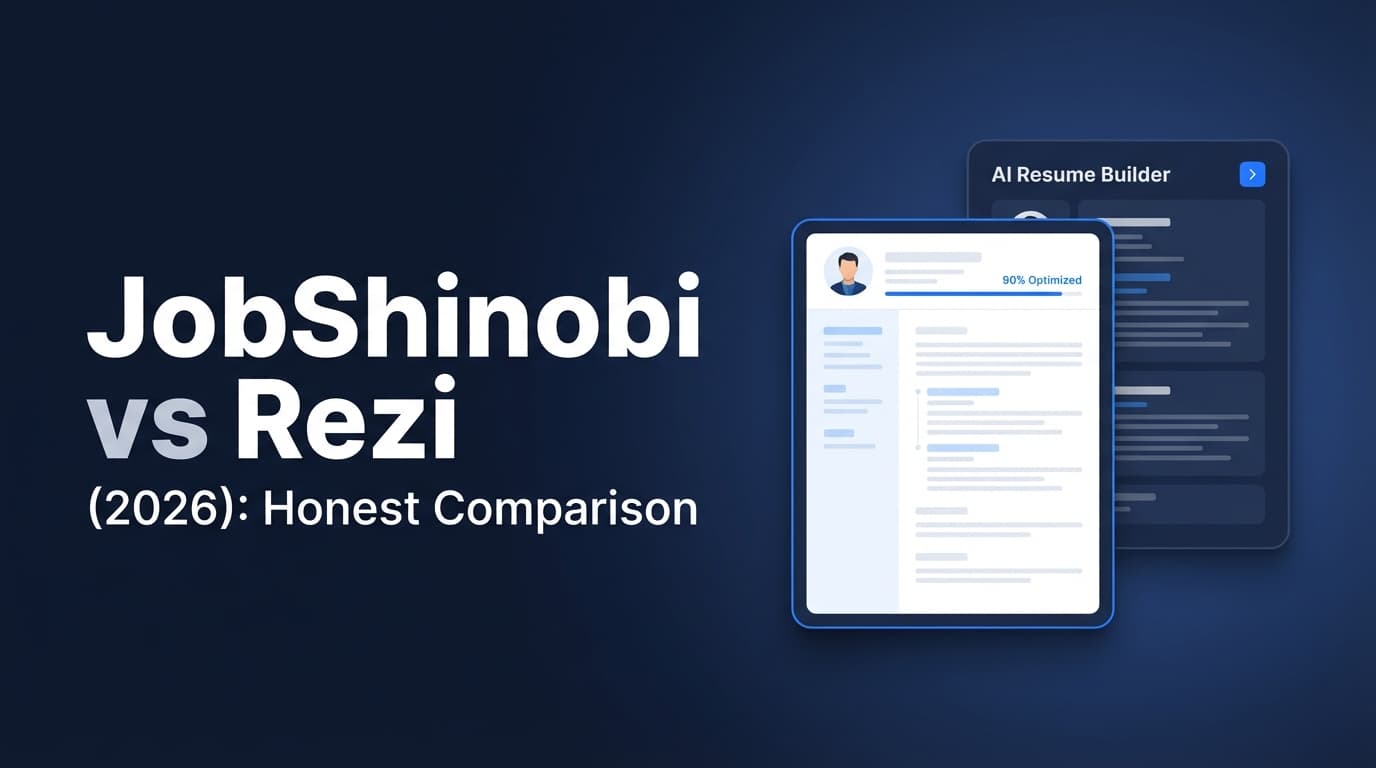 JobShinobi vs Rezi (2026): Honest Comparison