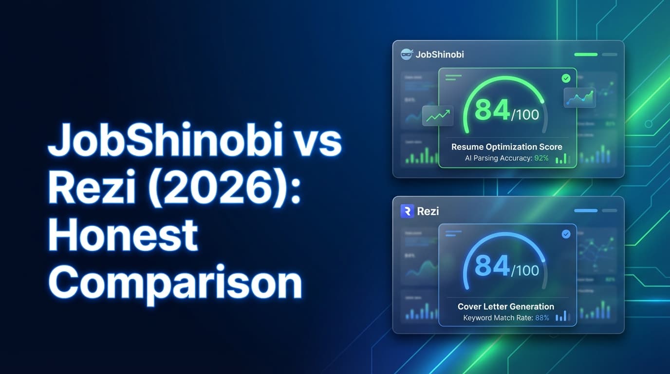 JobShinobi vs Rezi (2026): Honest Comparison