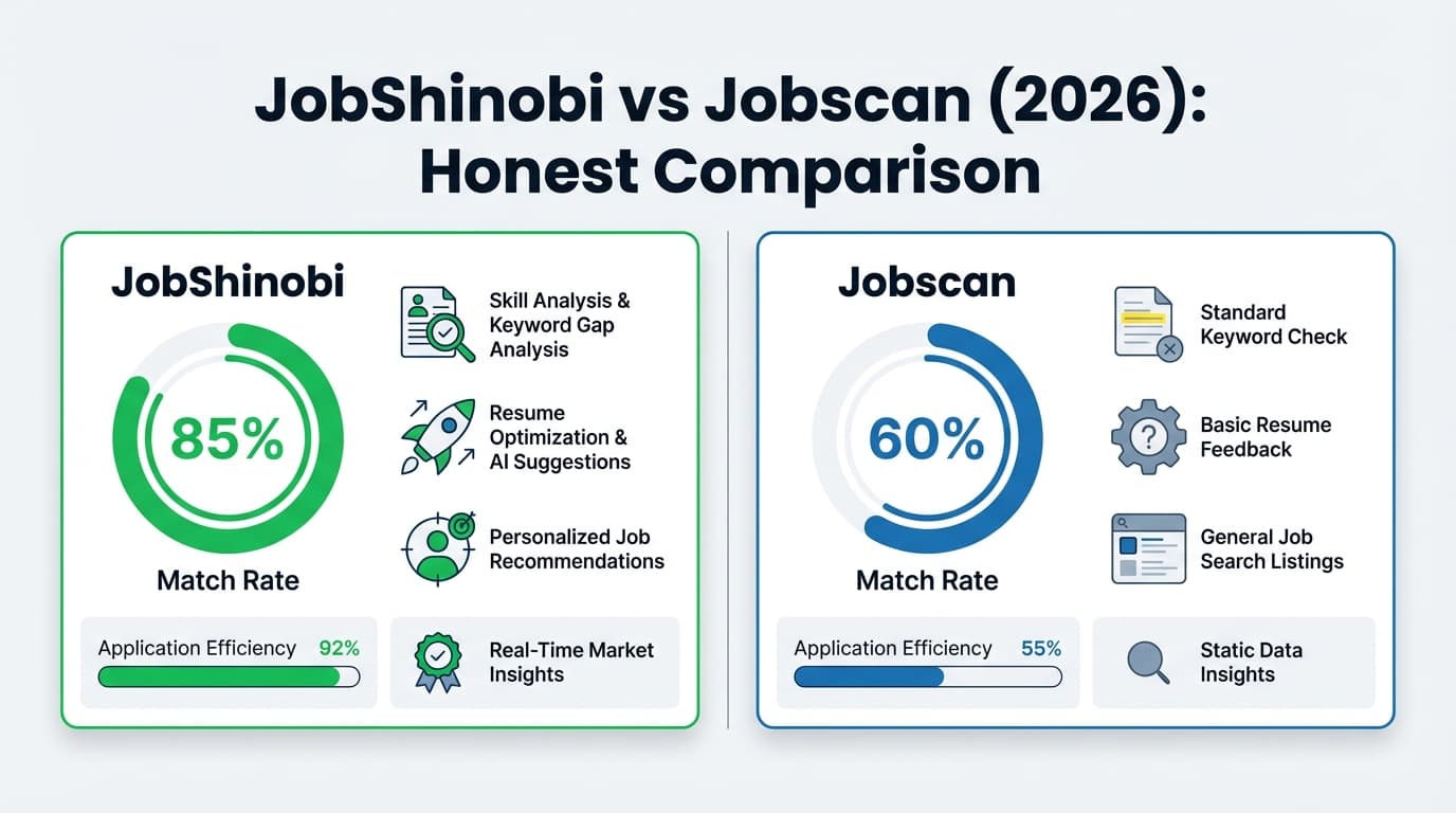 JobShinobi vs Jobscan (2026): Honest Comparison