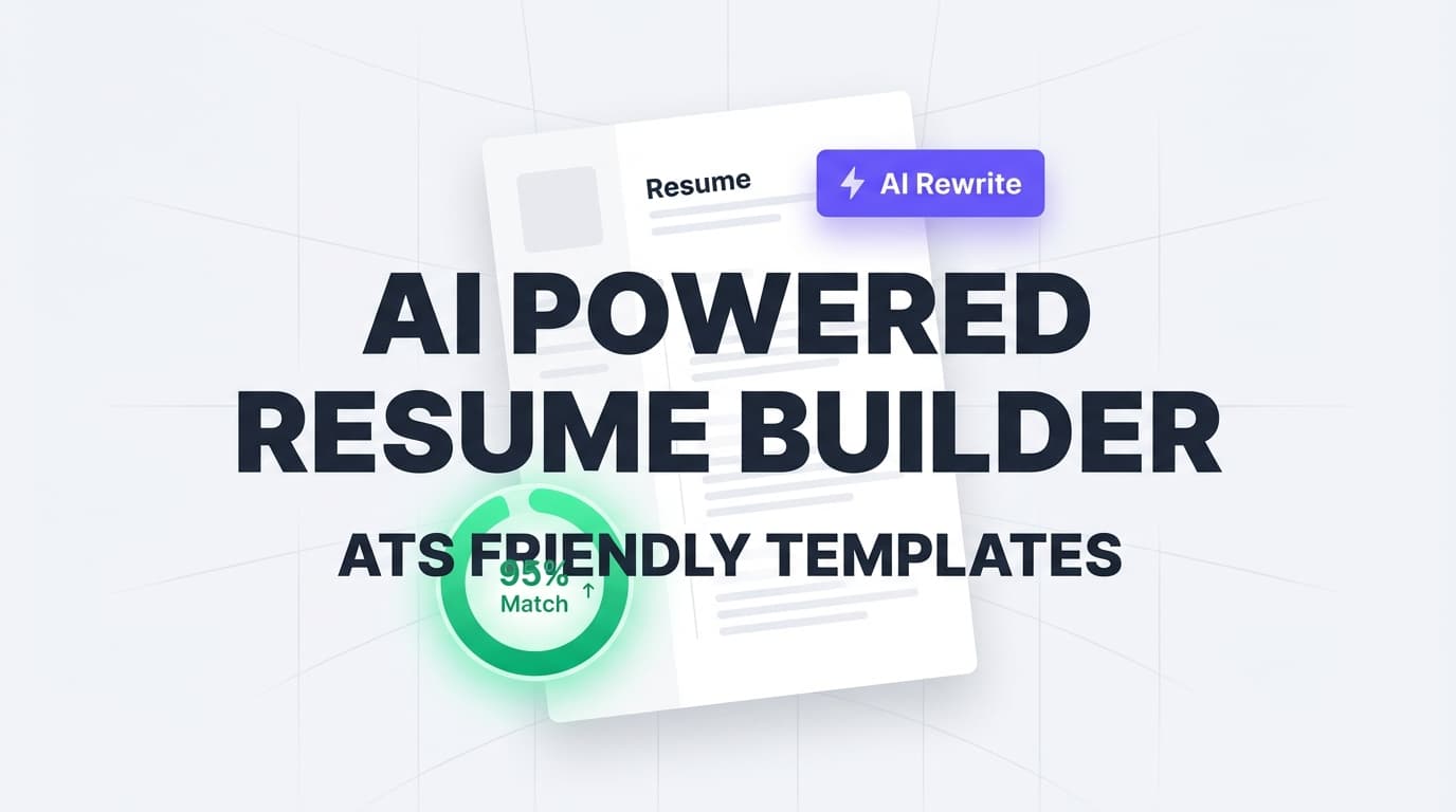 ai powered resume builder ats friendly templates - Build in LaTeX, Analyze for ATS, Tailor to Jobs | JobShinobi