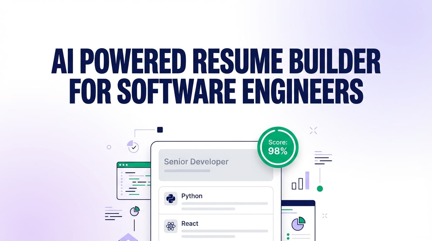 ai powered resume builder for software engineer - LaTeX + ATS Scoring + Job Match | JobShinobi