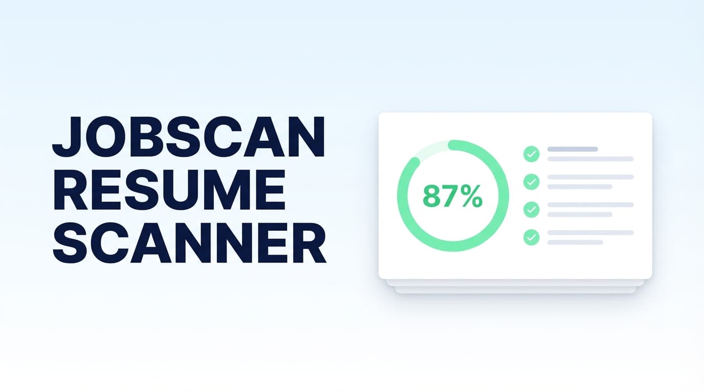 Jobscan Resume Scanner Alternative - ATS Resume Analysis + Job Match | JobShinobi