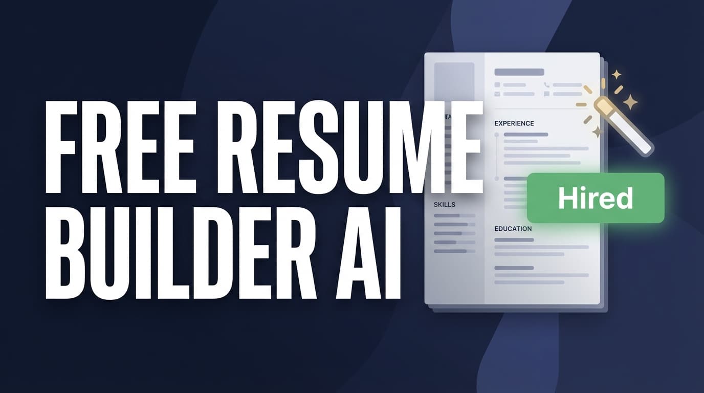 AI Resume Builder (LaTeX + ATS Score) | Try Free