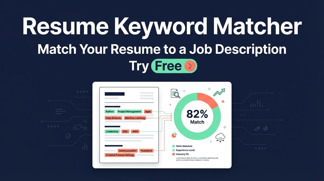 Resume Keyword Matcher - Match Your Resume to a Job Description | Try Free