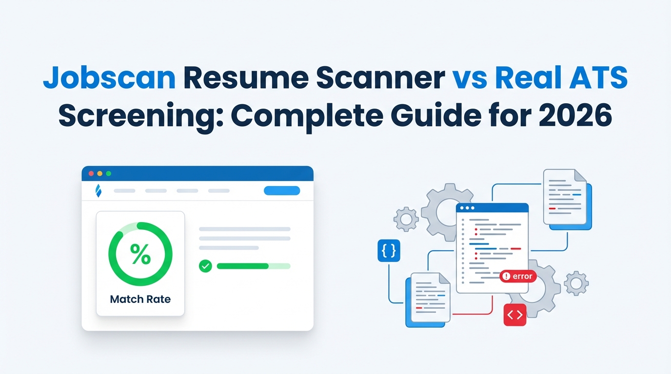 Ats Style Guide Jobscan Resume Scanner vs Real ATS Screening: Complete Guide for 2026 ...
