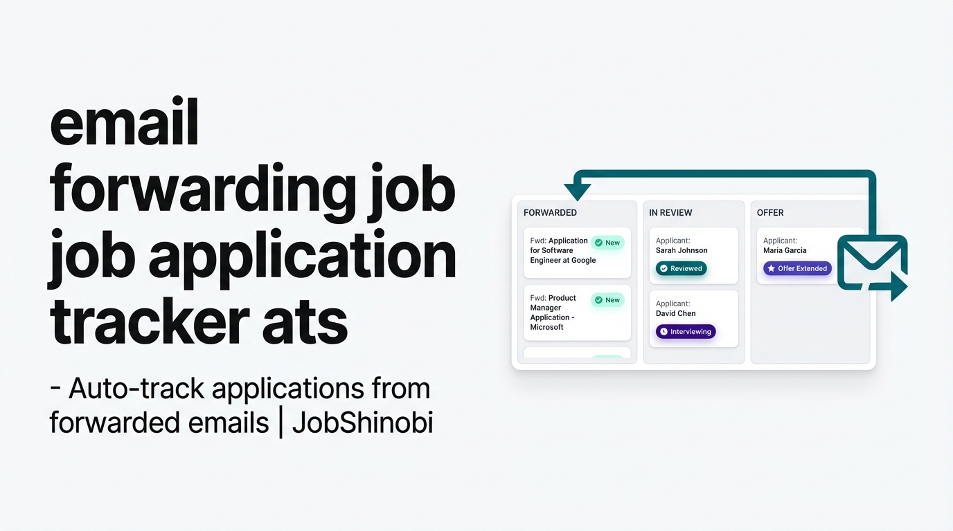 email forwarding job application tracker ats - Auto-track applications ...