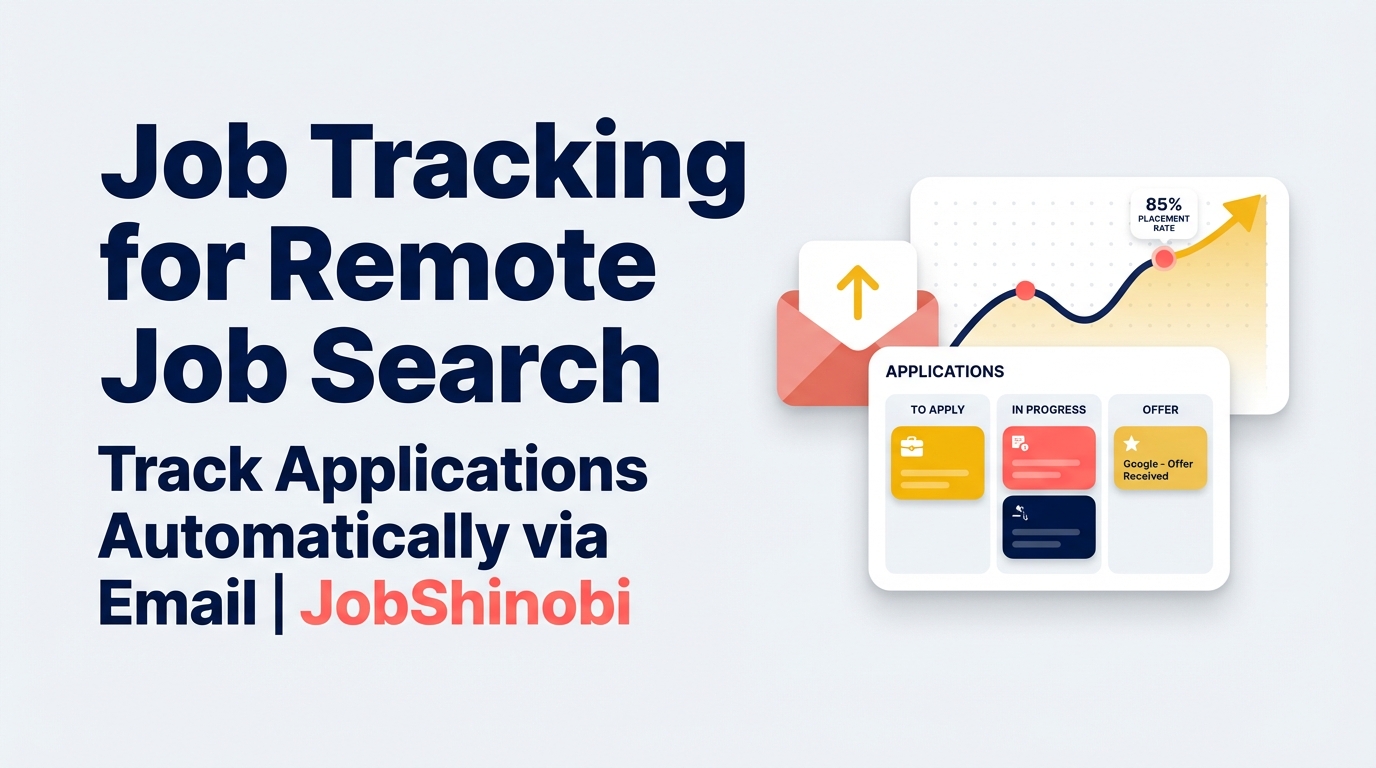 Job Tracking for Remote Job Search - Track Applications Automatically ...